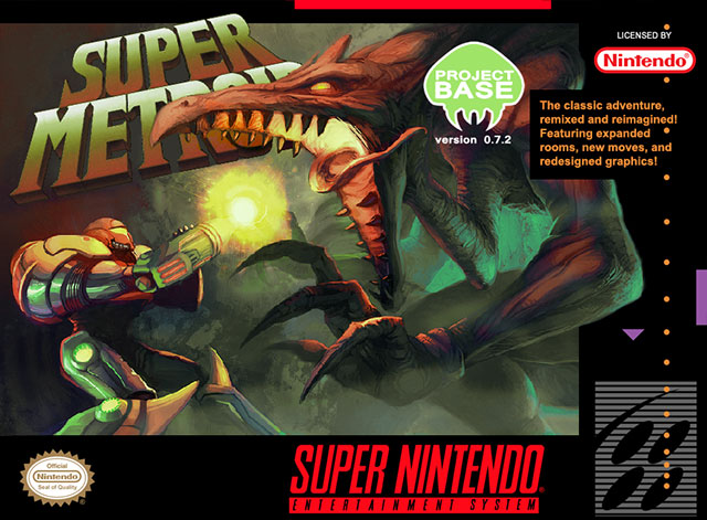 The coverart image of Super Metroid: Project Base