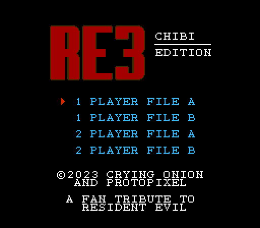 The coverart image of Resident Evil 3: Chibi Edition