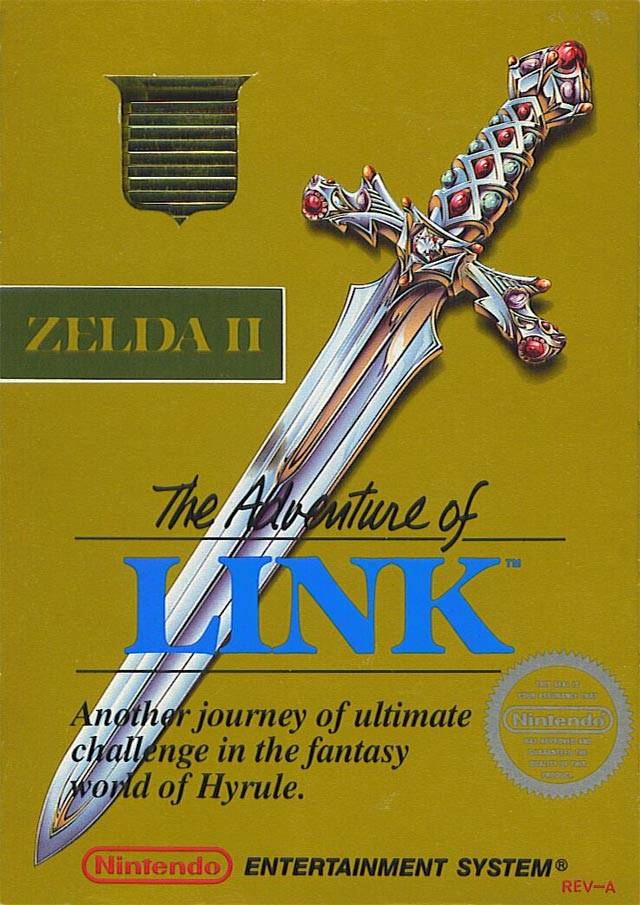 The coverart image of Zelda II: The Adventure of Link