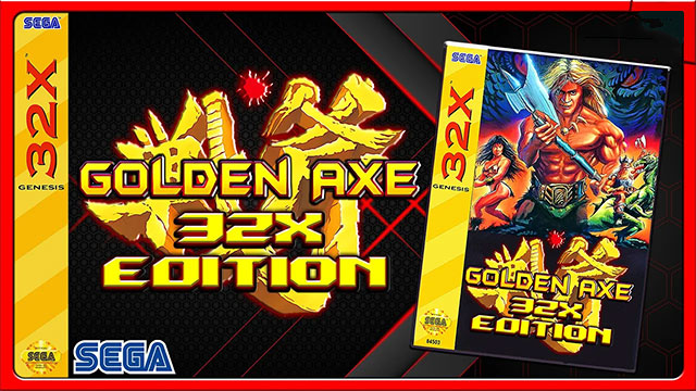 The coverart image of Golden Axe 32X Edition