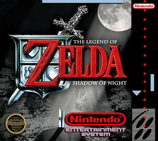 The coverart image of Zelda II: Shadow of Night