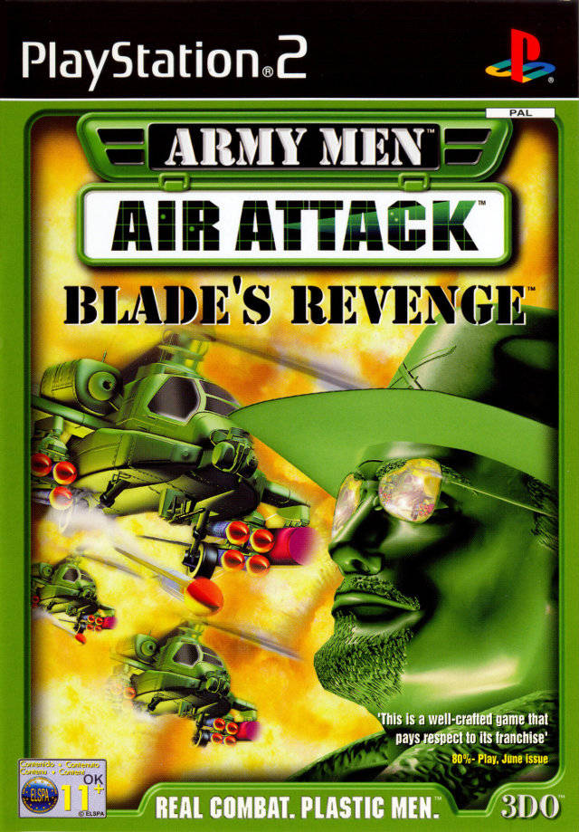 The coverart image of Army Men: Air Attack - Blade's Revenge