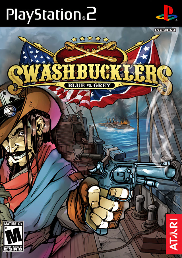 The coverart image of Swashbucklers: Blue vs. Grey