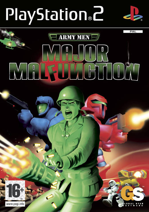 The coverart image of Army Men: Major Malfunction