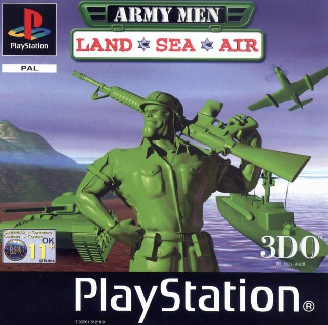 The coverart image of Army Men: Land, Sea, Air