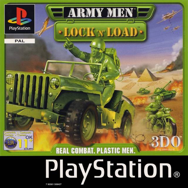 The coverart image of Army Men: Lock 'n' Load