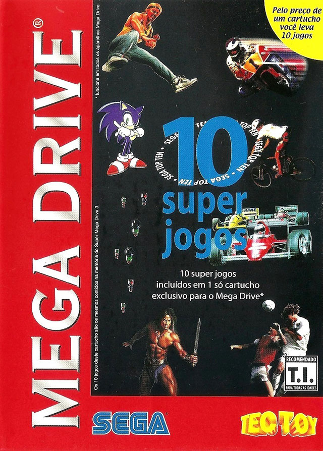 The coverart image of 10 Super Jogos