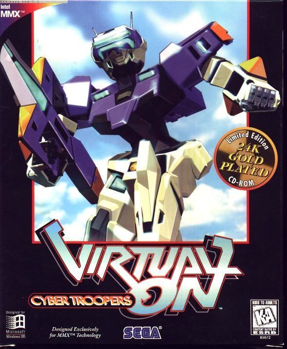 The coverart image of Cyber Troopers Virtual-On