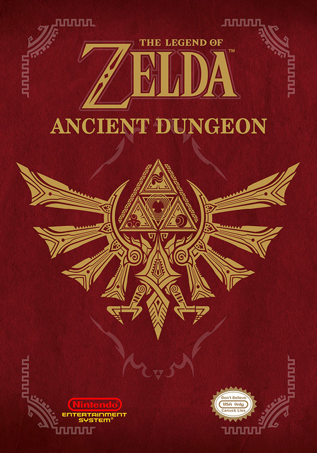 The coverart image of The Legend of Zelda: Ancient Dungeon