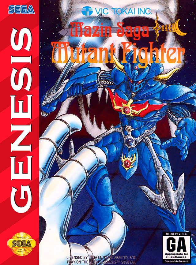 The coverart image of Mazin Saga: Mutant Fighter