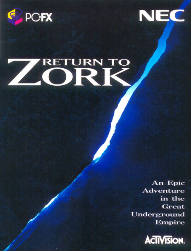 The coverart image of Return to Zork