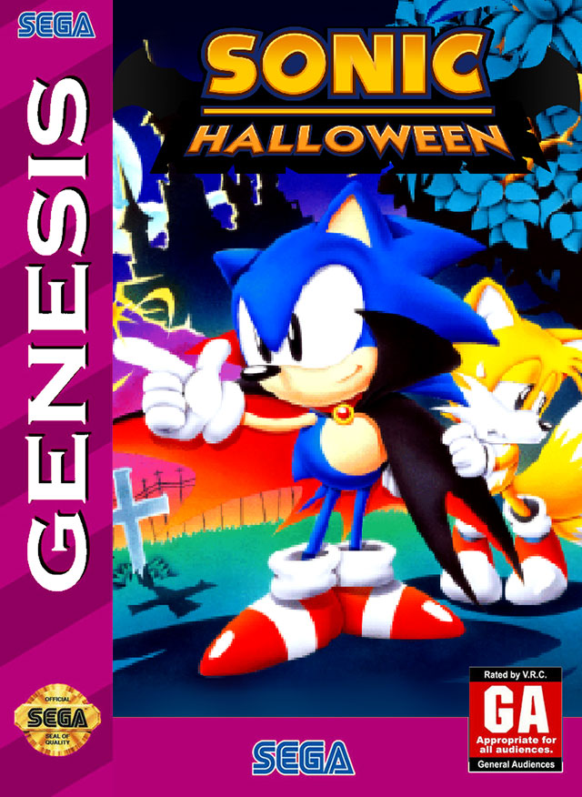 The coverart image of Sonic Halloween