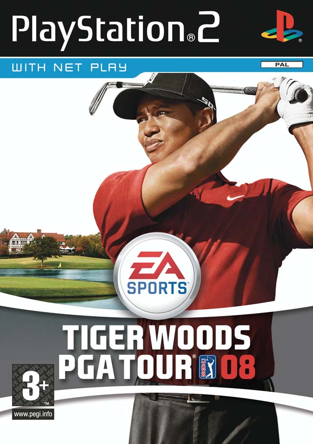 The coverart image of Tiger Woods PGA Tour 08